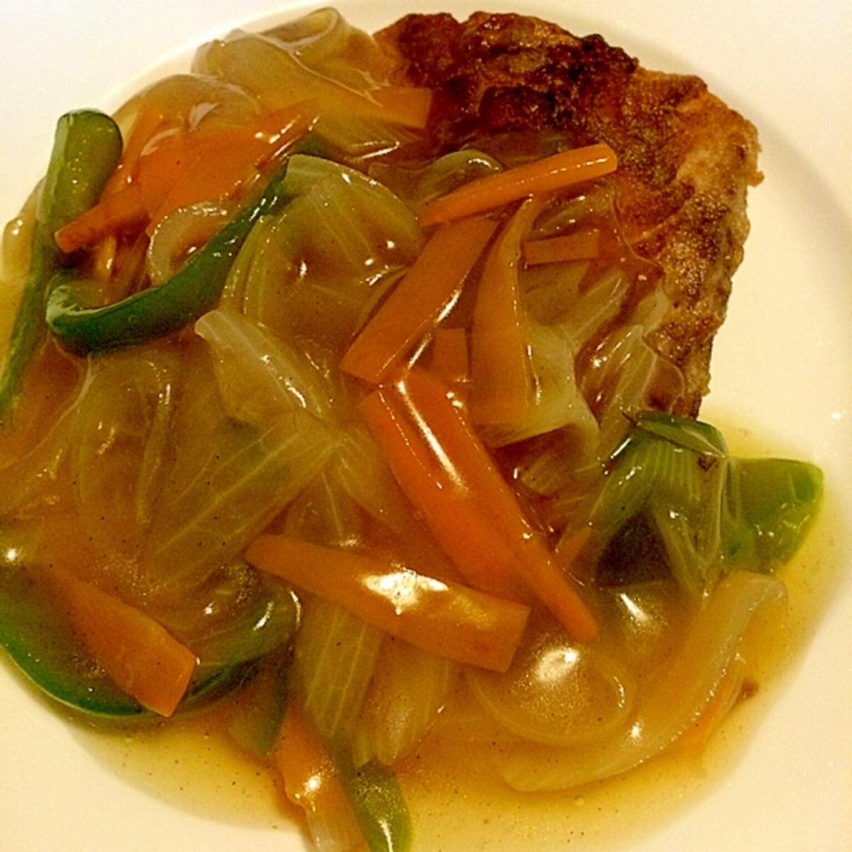 アジのムニエル 野菜あんかけ レシピ 作り方 By きのこのみみ 楽天レシピ アジのムニエル 野菜あんかけ レシピ 作り方 By きのこのみみ 楽天レシピ